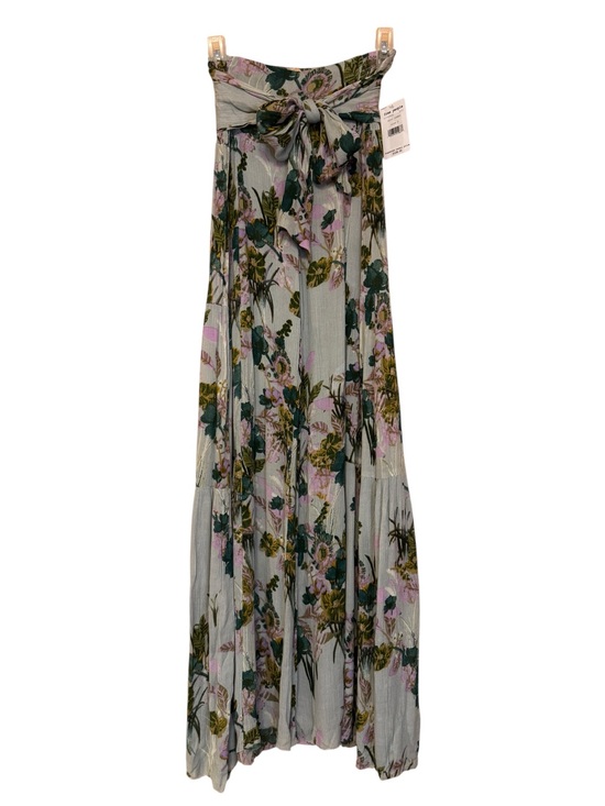 Pants - Free People Mint Combo Floral High Waist Wide Leg Palazzo Pants NWT S